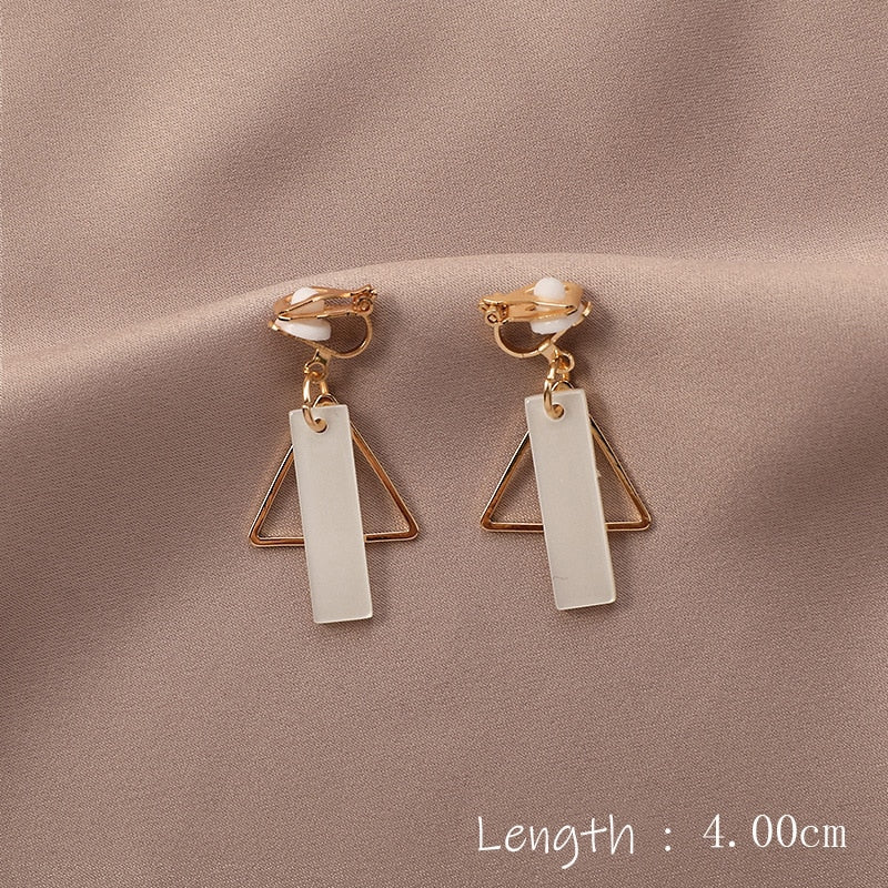 Modern Fashion Clip-On Earrings