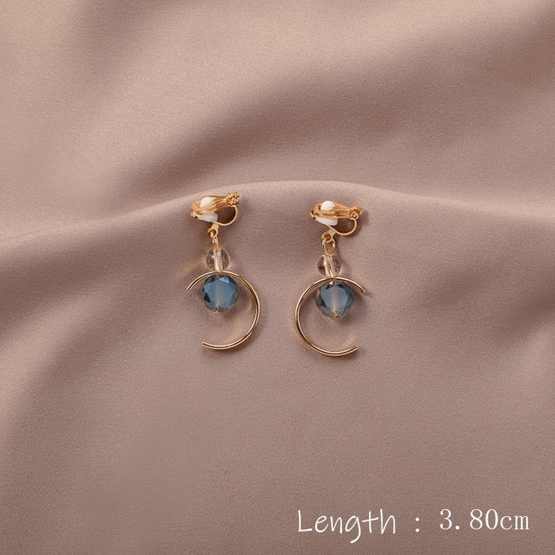 Modern Fashion Clip-On Earrings