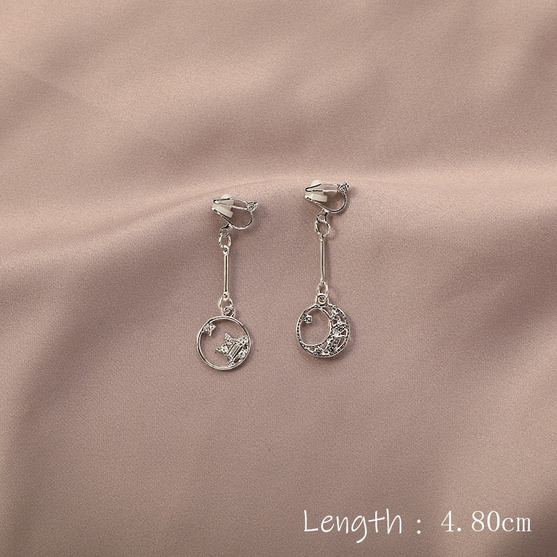 Modern Fashion Clip-On Earrings