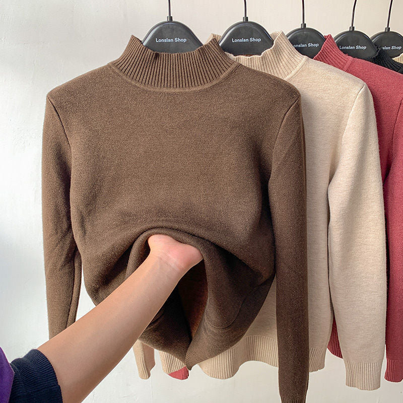 The Two-In-One Knitted Winter Turtle Neck