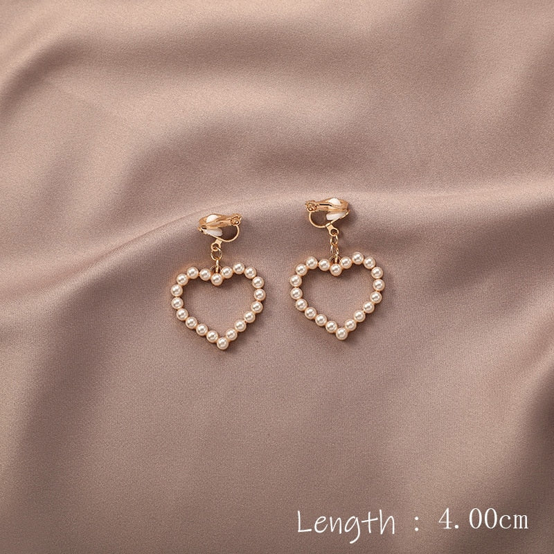 Modern Fashion Clip-On Earrings