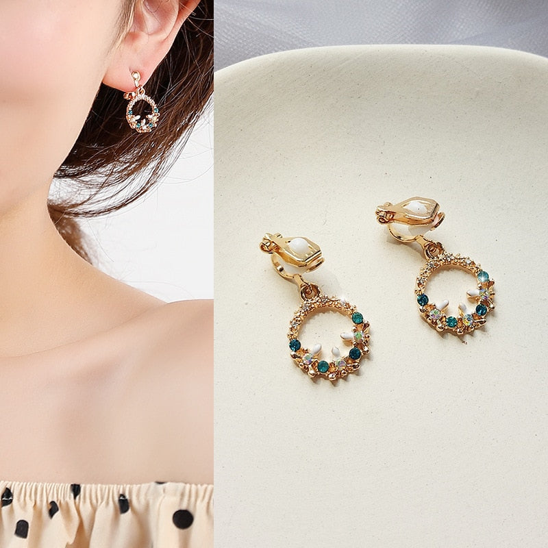 Modern Fashion Clip-On Earrings