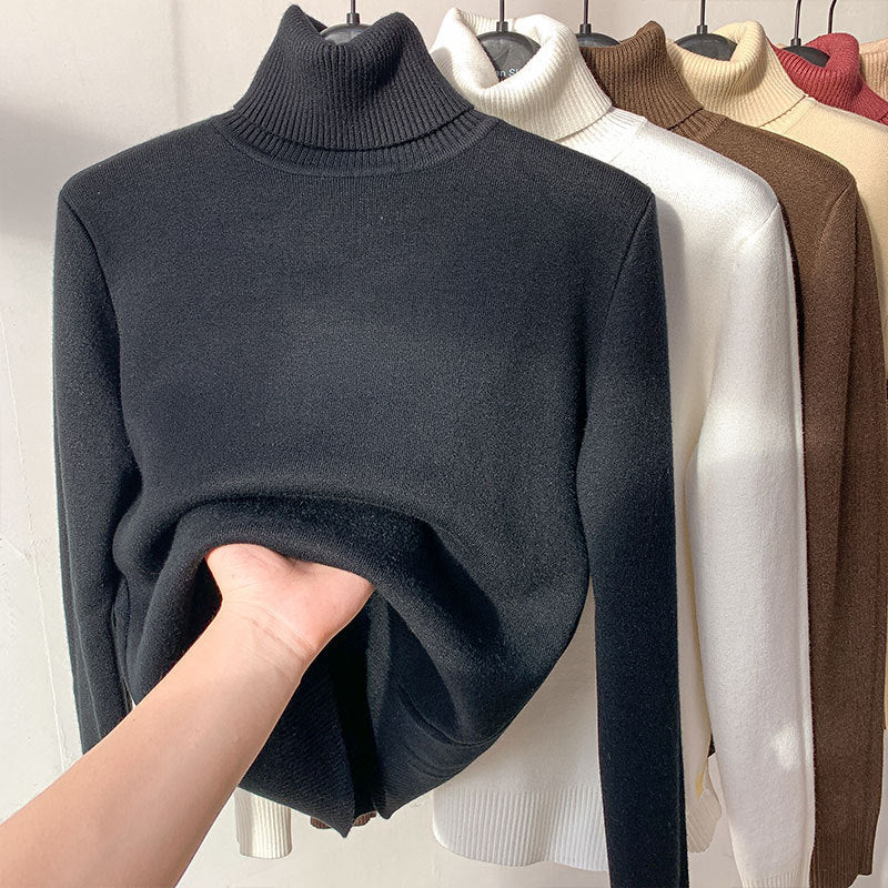 The Two-In-One Knitted Winter Turtle Neck