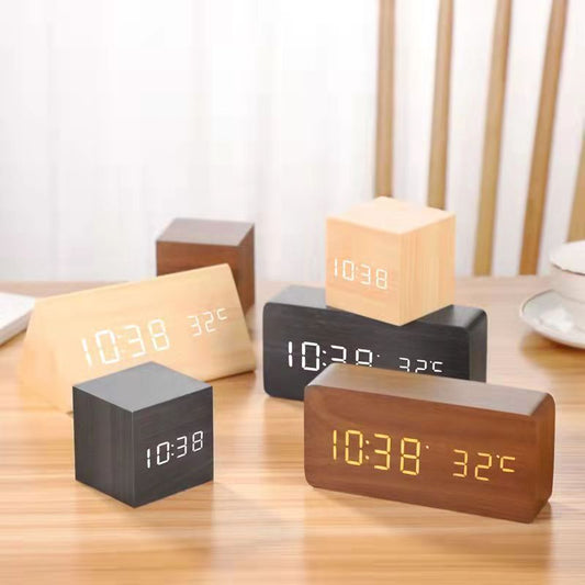 The Building Blocks Digital Alarm and Thermometer Clock